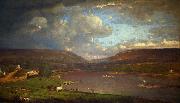 George Inness On the Delaware River Germany oil painting artist